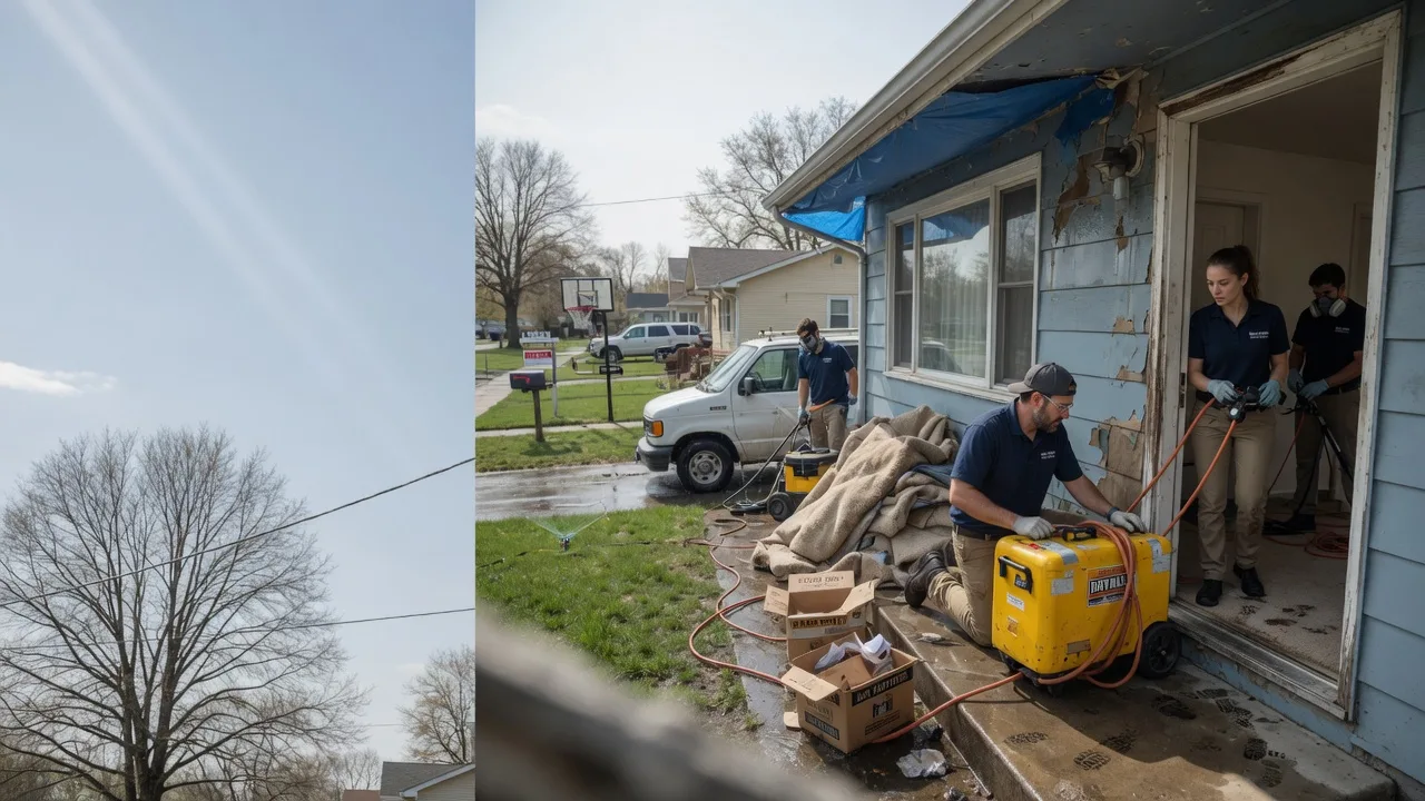 Basement Flood Cleanup in Mound City, MO near me
